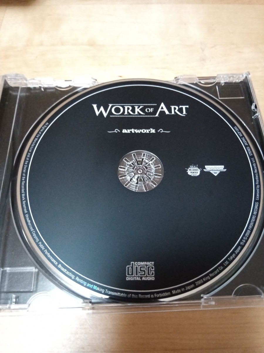 【送料無料】ワーク・オブ・アート／アートワーク　WORK OF ART 国内盤CD_画像3