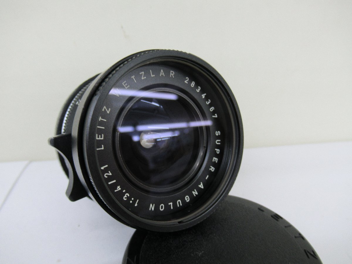 ライカ　Leica　レンズ　LEITZ　WETZLAR　SUPER-ANGULON　1：3.4/21　中古 ジャンク G2-64-1◎_画像5