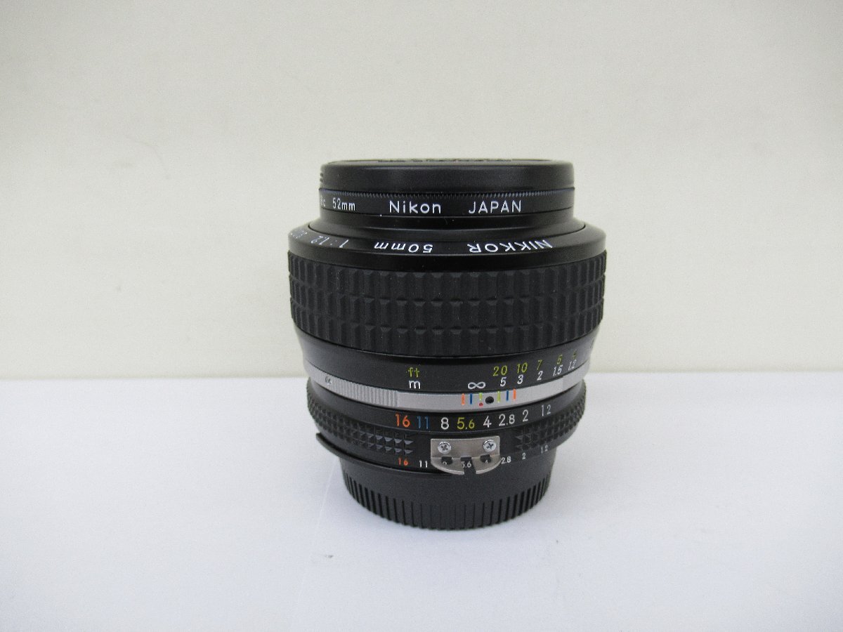 ニコン　Nikon　レンズ　NIKKOR　50mm　1：1.2　中古 ジャンク G3-57◎_画像1