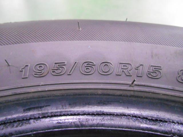 中古 セイバーリング タイヤ 195/60R15 SL201 2022年製_画像4