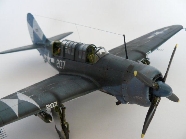 【送710円可・デカール無し】レベル 1/48 SB2C-4 ヘルダイバー // Revell 1/48 Curtiss SB2C-4 Helldiver【86144】エッチングパーツ付きの画像10