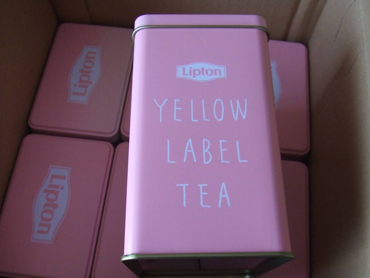 非売品!リプトンイエローラベル紅茶オリジナル缶9缶セット未使用品_画像3