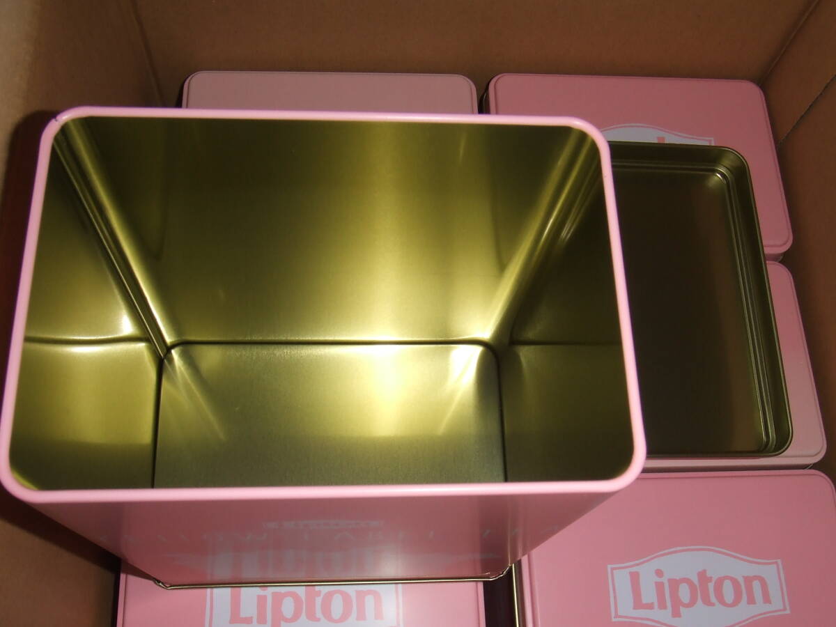 非売品!リプトンイエローラベル紅茶オリジナル缶9缶セット未使用品_画像6