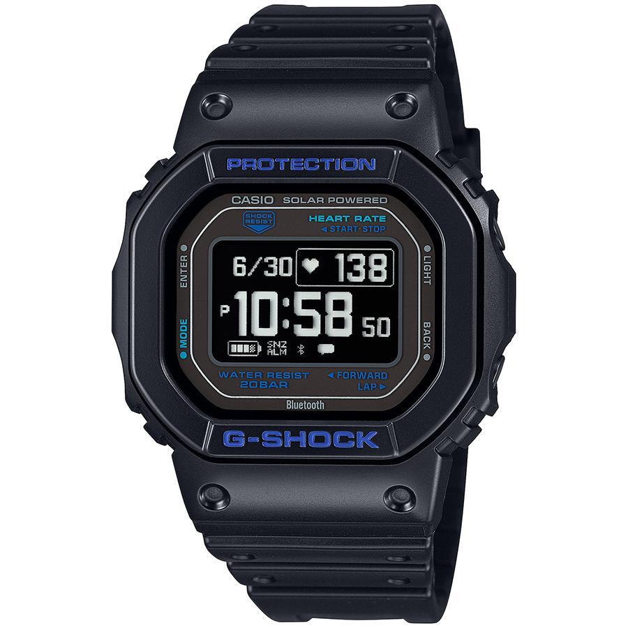 G-SHOCK G-SQUAD 心拍計測 血中酸素レベル計測 ソーラー Bluetooth 反転液晶 ブラック メンズ腕腕時計 DW-H5600-1A2JR 新品 未使用
