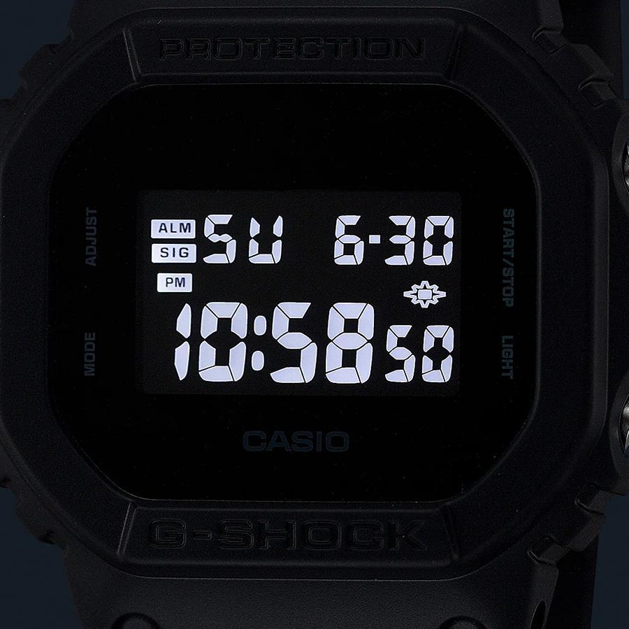 G-SHOCK 5600シリーズ ソリッドカラーズ デジタル スクエア ブラック 反転液晶 メンズ腕腕時計 DW-5600UBB-1JF 新品国内正規品タグ付き_画像5