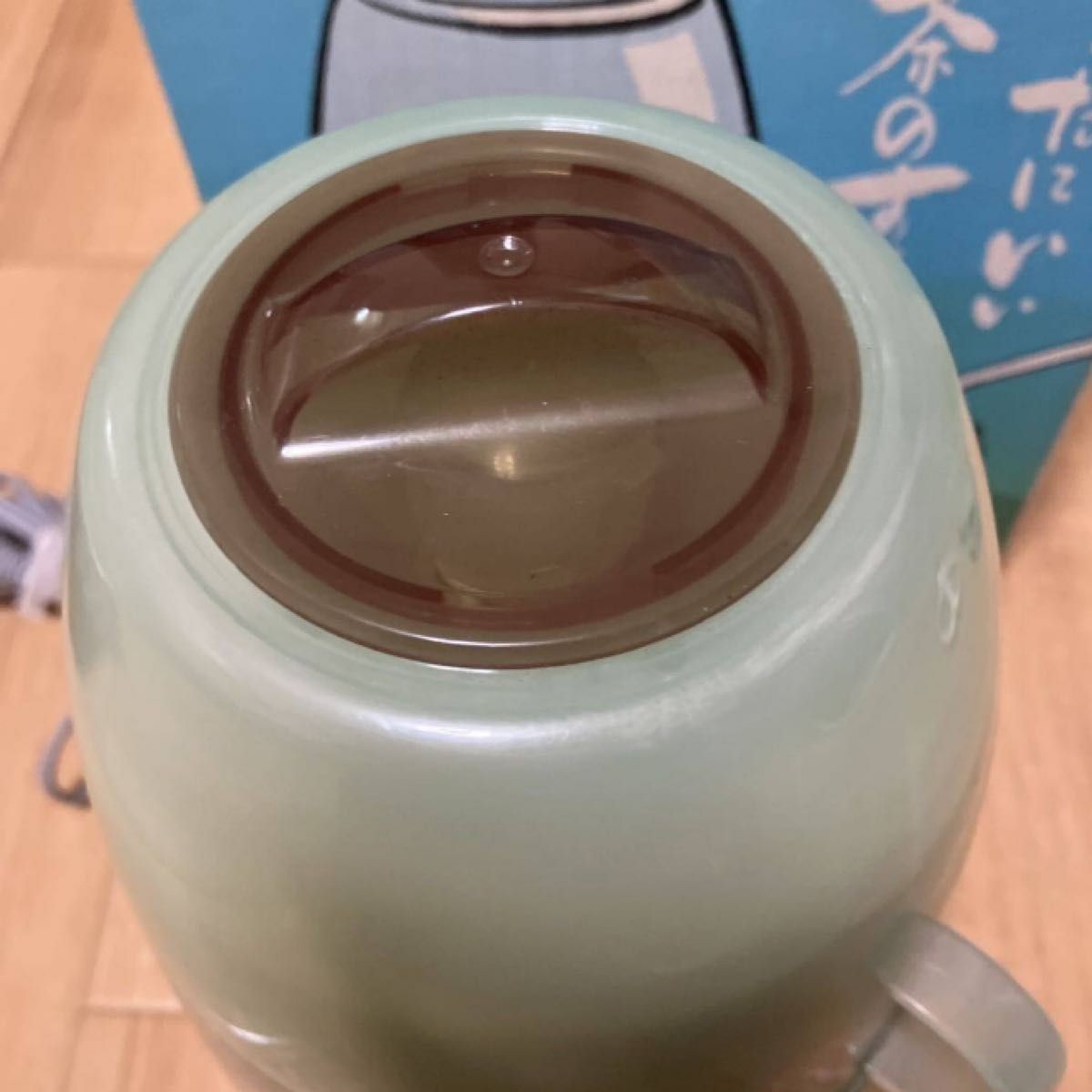 まるごと緑茶　家庭用臼式お茶粉末器　ナショナル　松下電工　レトロ