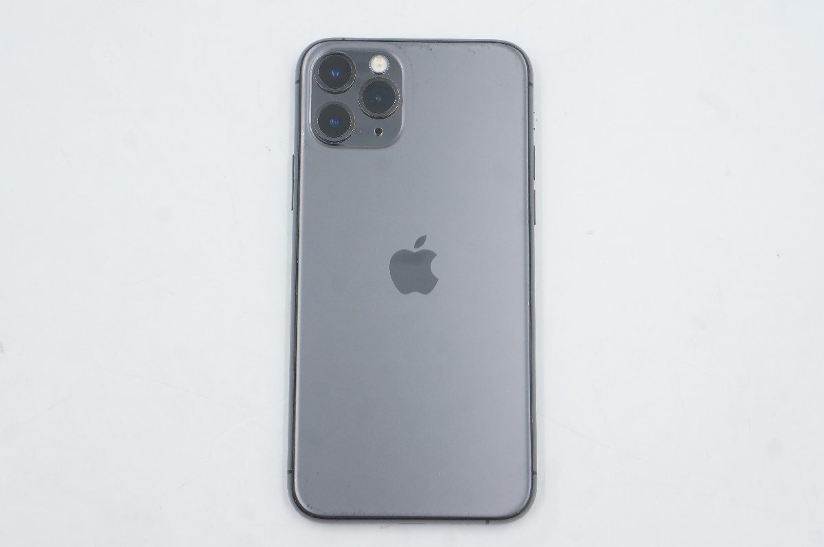 ★全額返金保証!最速発送!【iPhone11 Pro MWC72J/A 256GB スペースグレイ バッテリー83%】★(202310-02022-Skaitori)
