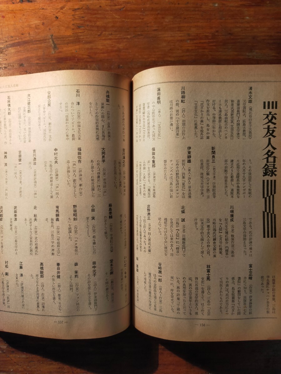 【送料無料】新評臨時増刊 全巻三島由紀夫大鑑（巖谷大四 北條誠 網渕謙錠 江藤淳 橋川文三 佐伯彰一 八切止夫 眞鍋博 舟橋聖一 切腹）_画像10