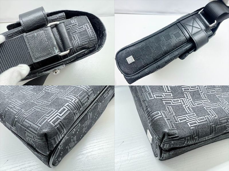 美品 Dunhill ダンヒル ディーエイト PVC クロスボディバッグ 美品 Dunhill ダンヒル ディーエイト PVC クロスボディバッグ
