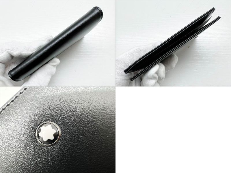 新品　未使用　MONTBLANC　モンブラン　マイスターシュテック　カードケース　ビジネスカードホルダー　名刺入れ　黒_画像4