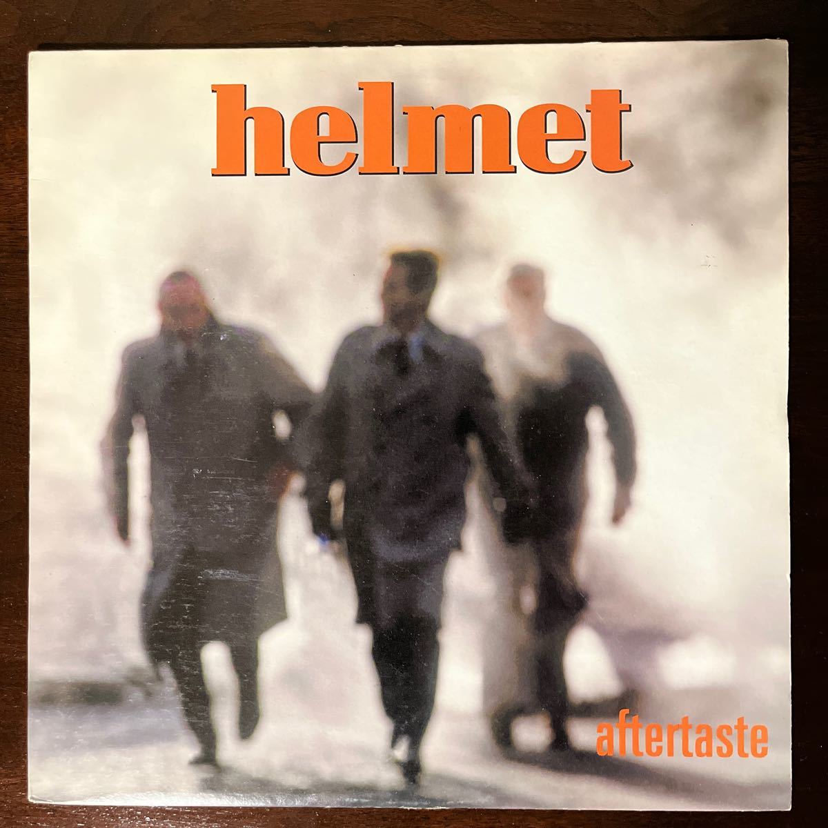 【LP】HELMET / AFTERTASTE USオリジナル'97 PRESS 両面STERLING刻印 検）90sオルタナ名作　ヘルメット EPITAPH エピタフ　4th アルバム_画像1