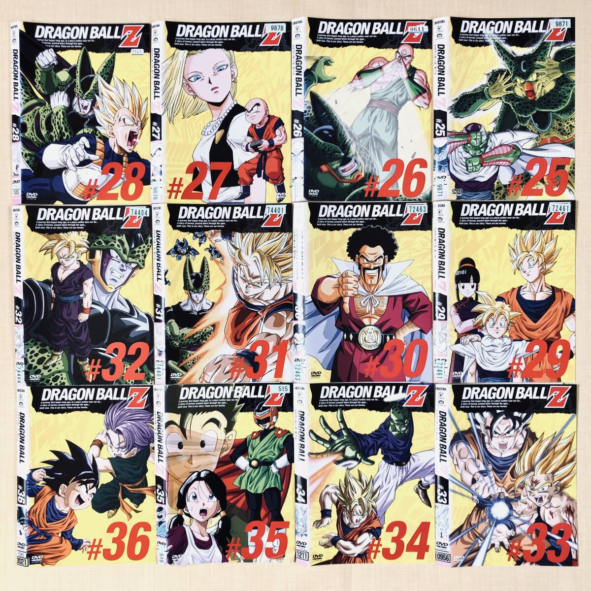 DRAGON BALL Z ドラゴンボールZ 全49巻 DVDレンタル落ち