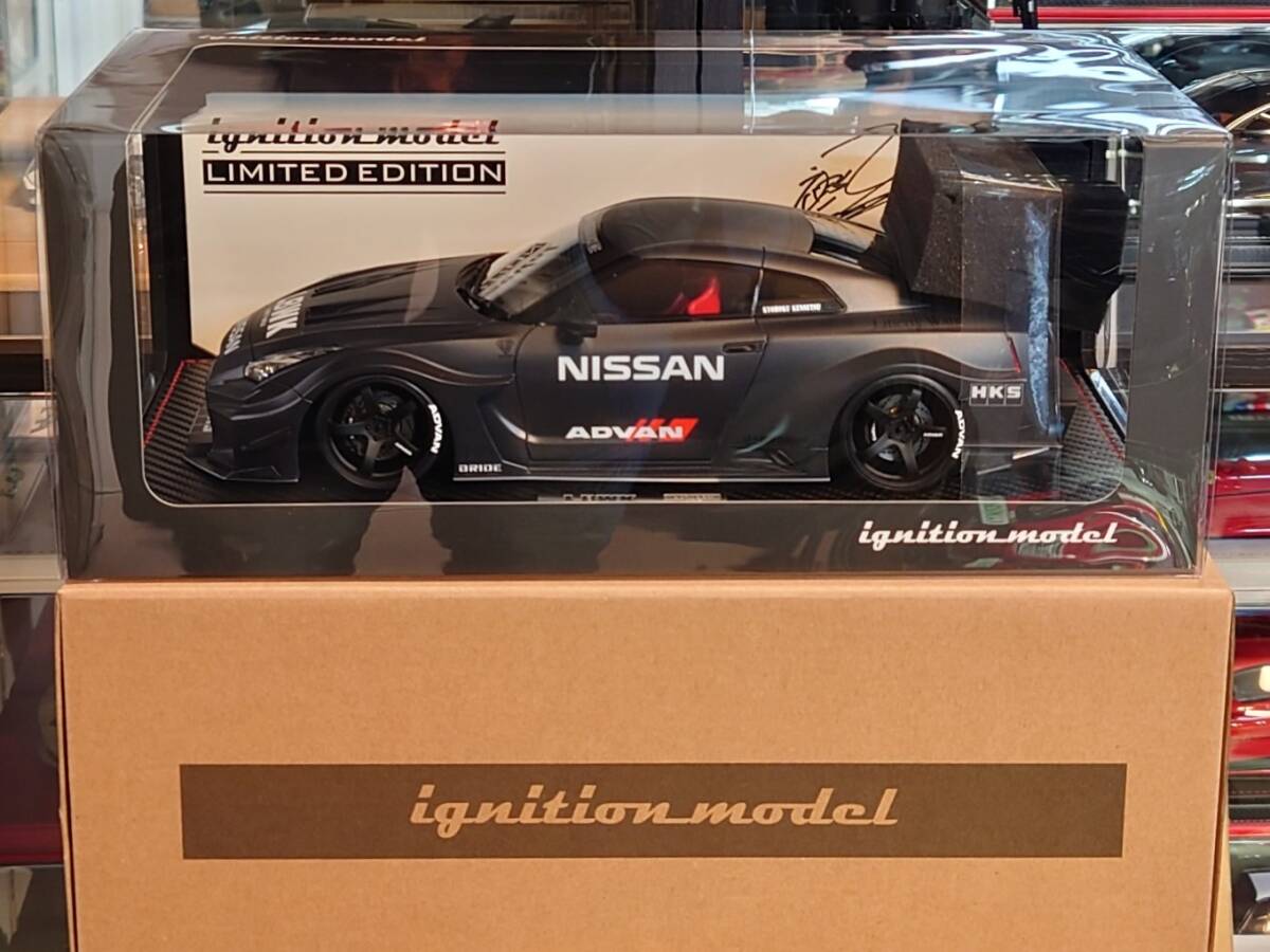 イグニッションモデル : IG3144 1/18 LB-Silhouette WORKS GT Nissan 35GT-RR Carbon : web限定 : ignition modelの画像7