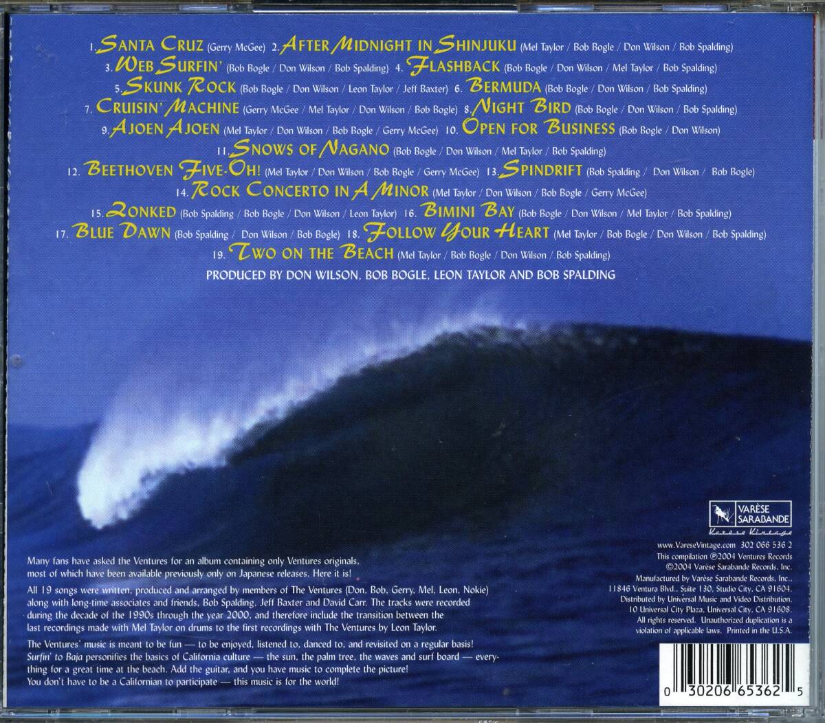 THE VENTURES／SURFIN TO BAJA_画像2