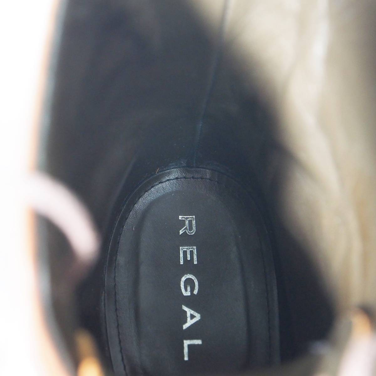 リーガル REGAL レザーブーツ 革靴 カントリーブーツ 本革 ブローグブーツ ダイナイトソール 茶 ブラウン 紳士靴 メンズ 25.5cm_画像10