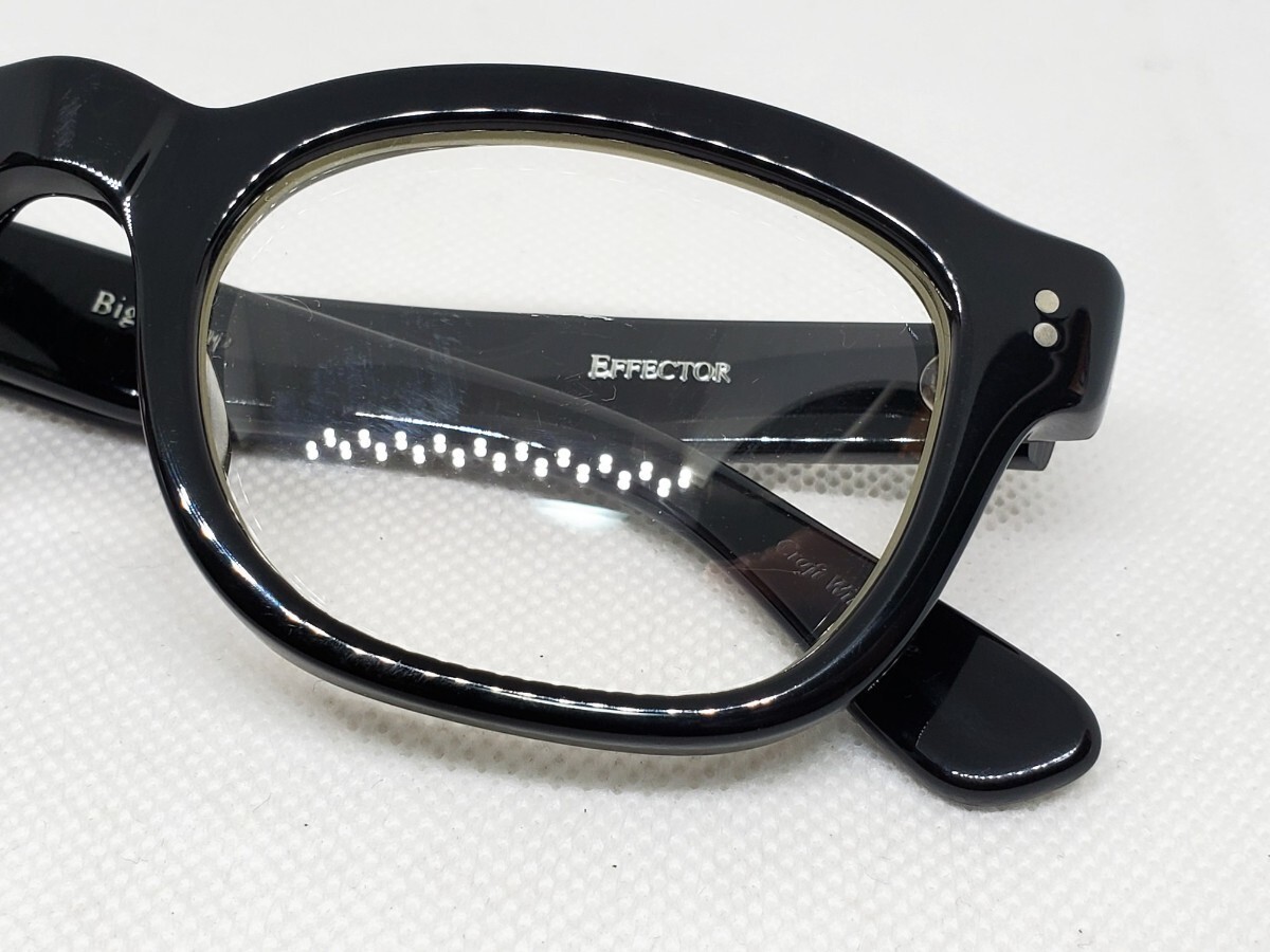 EFFECTOR メガネ エフェクター ネイバーフッド BIG TRAMP 眼鏡 サングラス NEIGHBORHOOD コラボメガネ BIG TRAMP ビッグトランプ 黒 _画像3