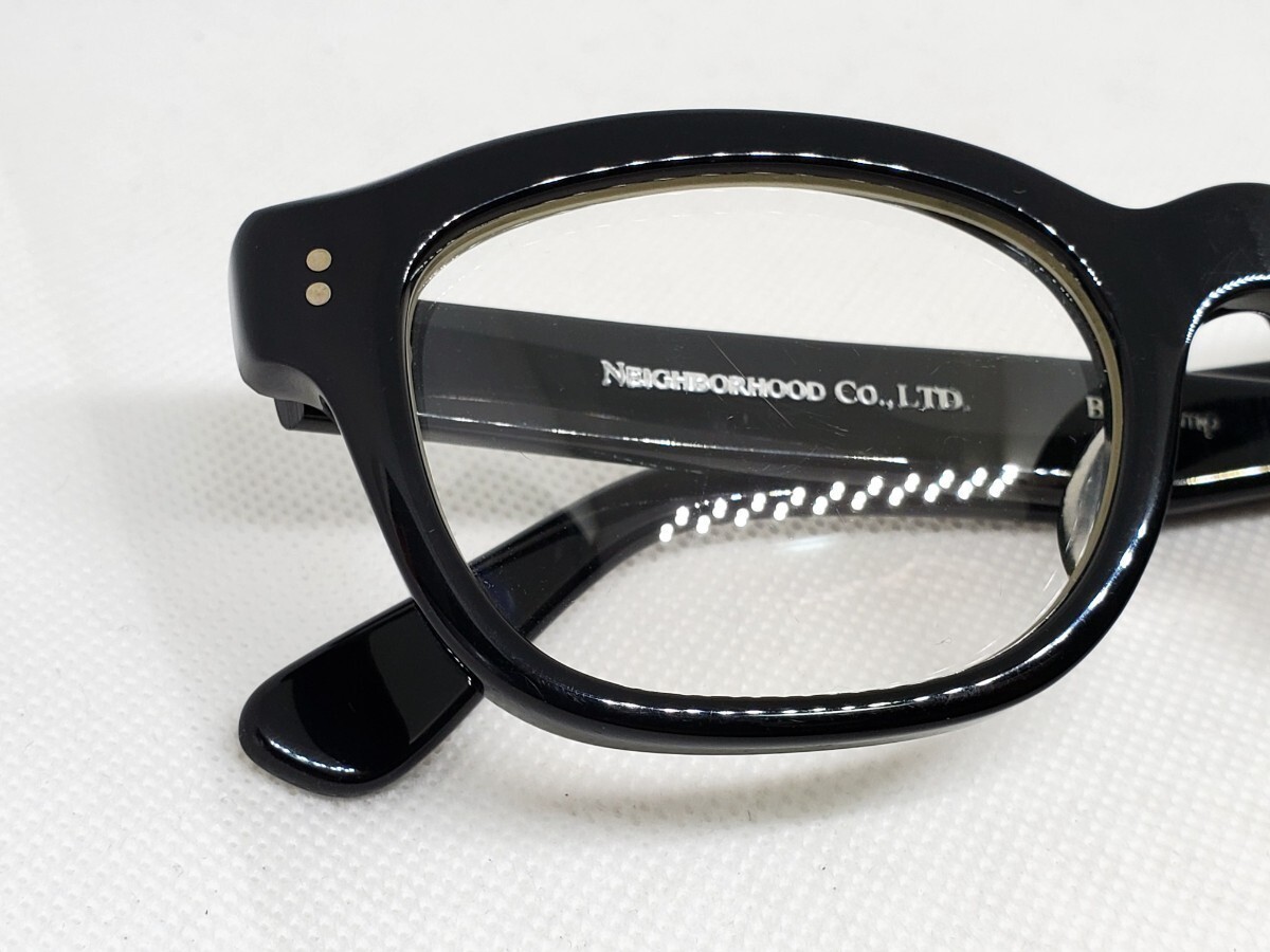 EFFECTOR メガネ エフェクター ネイバーフッド BIG TRAMP 眼鏡 サングラス NEIGHBORHOOD コラボメガネ BIG TRAMP ビッグトランプ 黒 _画像4