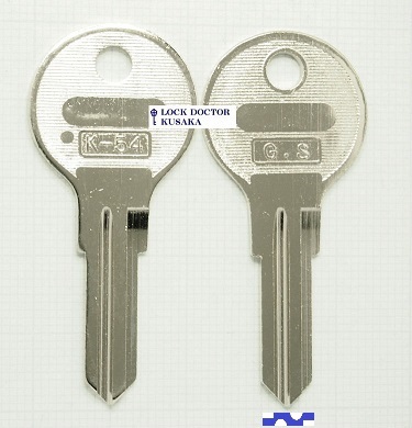 K54 ブランクキー　合鍵材料　FIAT 1100/1200 1本単位_画像1