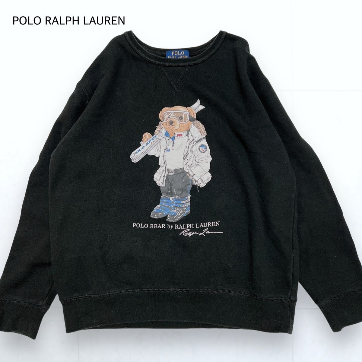 Polo Ralph Lauren Polo Bear スウェット L ブラック Polo Ralph Lauren Polo Bear スウェット L ブラック