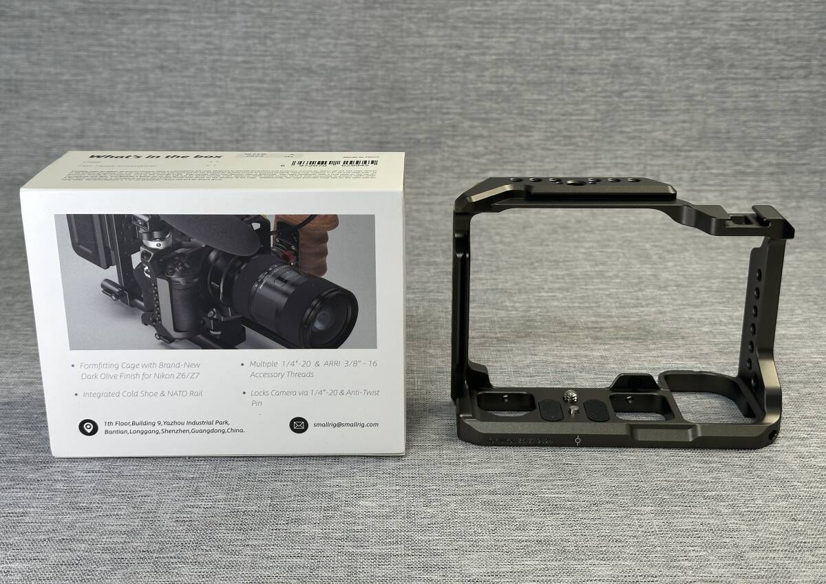 Nikon Z6,Z6II,Z7,Z7II用 スモールリグ ケージSmallRig Cage 2824 ほぼ未使用品（カメラ用品）の画像2