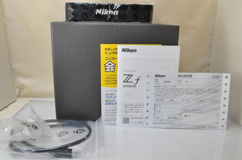 ★★新品級 Nikon Z f ボディ ショット数 : 361 w/Box ♪♪#5753の画像9