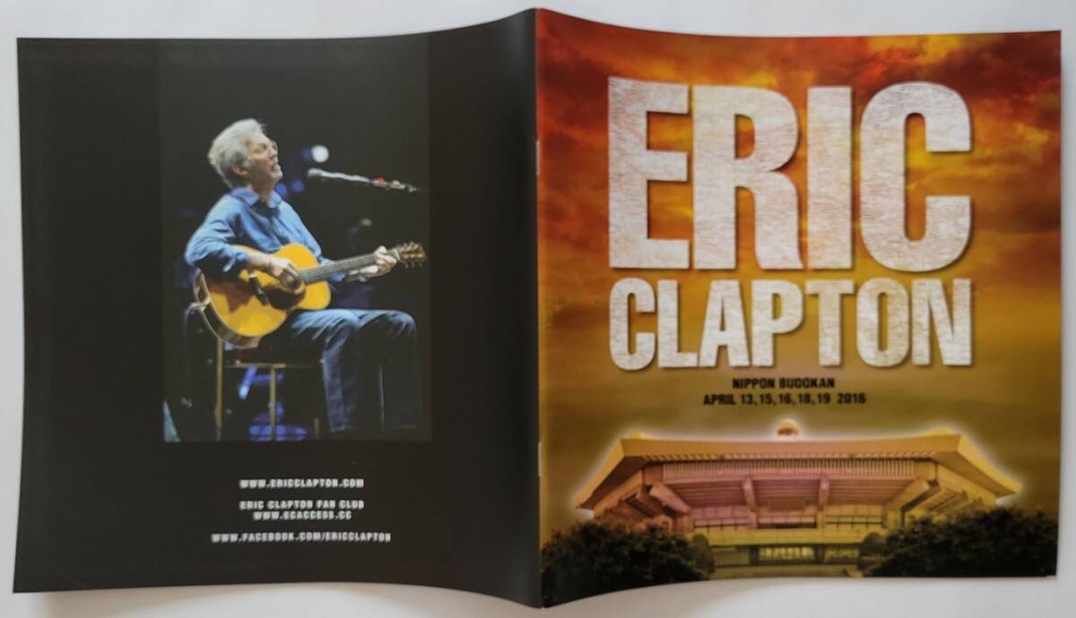 ERIC CLAPTON パンフ(12) 3冊 2016 2019 2023 JAPAN TOUR PROGRAMME 来日 日本公演 エリック・クラプトン PROGRAM BOOK 武道館 BUDOKANの画像2