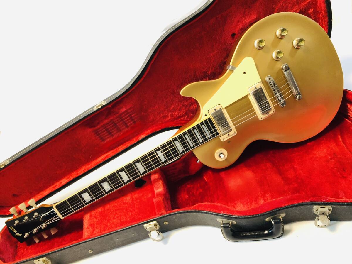 GRECO EG500 Les Paul Deluxe MODEL Gold Top Mini Humbucker / グレコ レスポールデラックスモデル ゴールドトップ ミニハムバッカー 希少の画像1