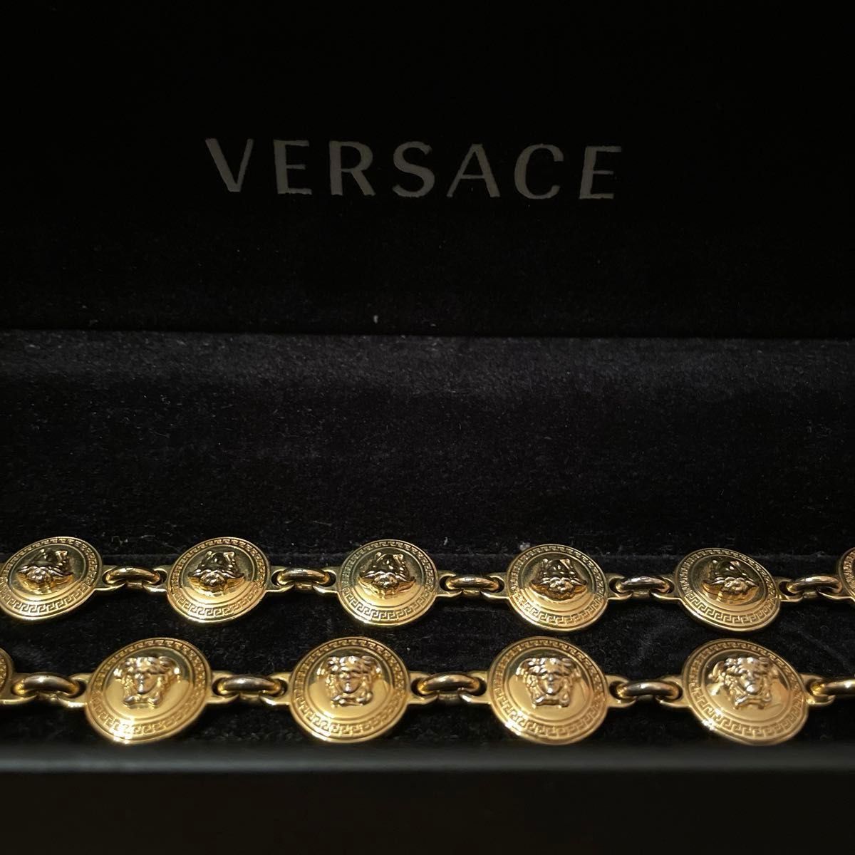 Versace ネックレス　ヴェルサーチ　ゴールドネックレス　メンズネックレス　