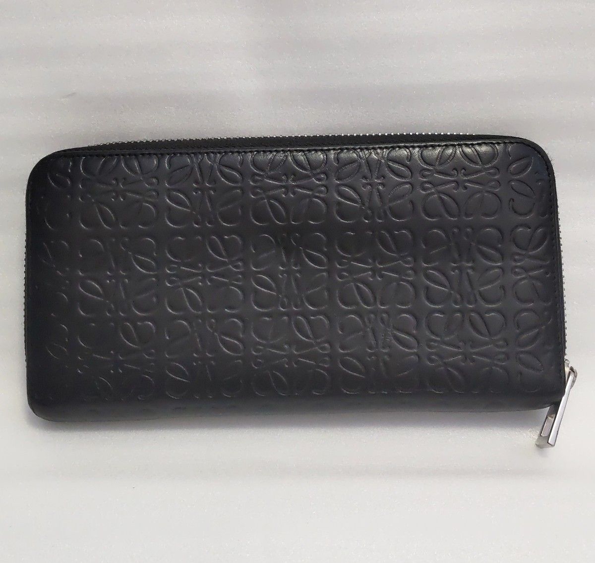 LOEWE ロエベ 財布 長財布 ラウンドファスナー レザー ブラック LOEWE ロエベ 財布 長財布 ラウンドファスナー レザー ブラック