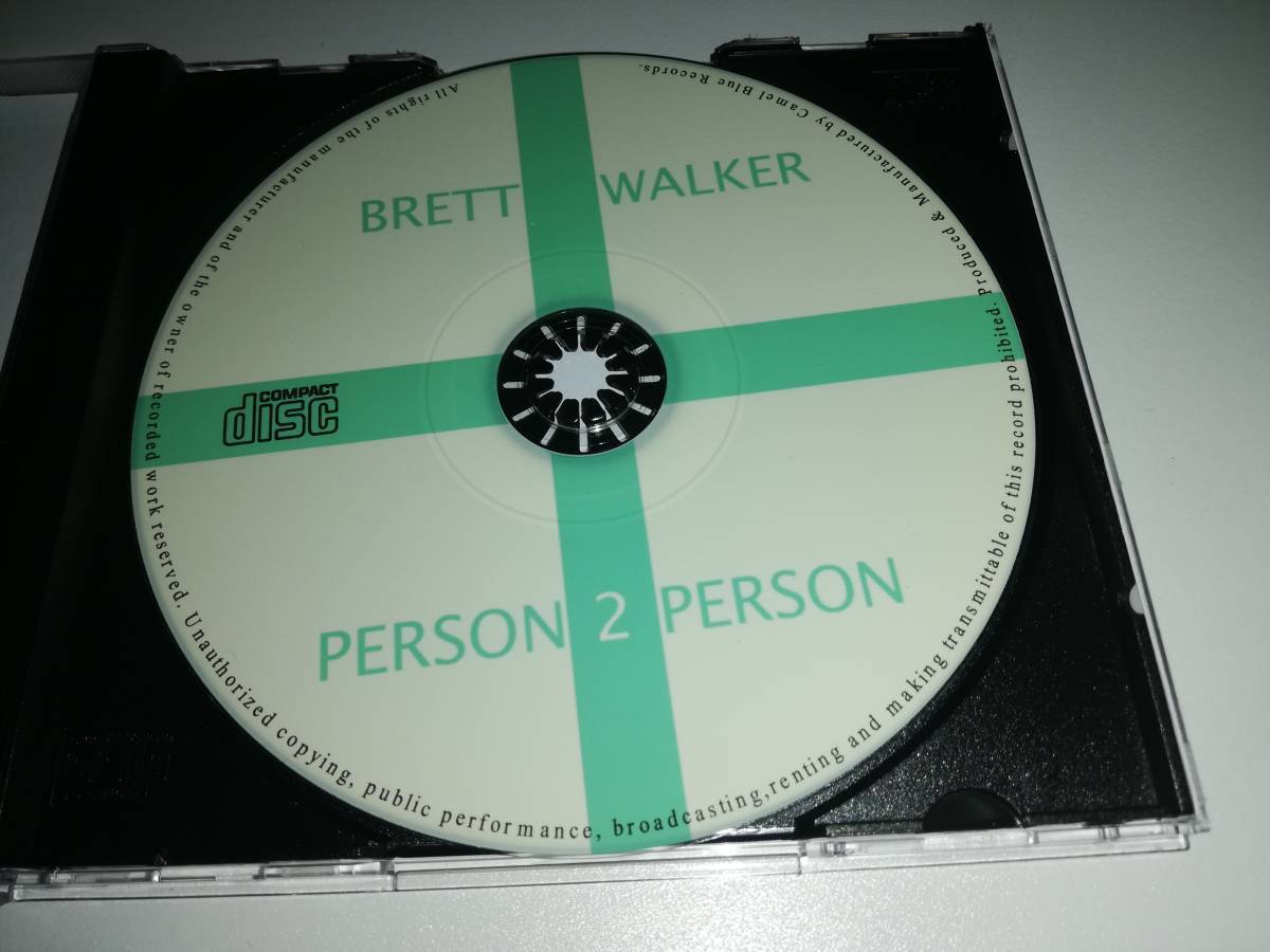 【ALIAS関連】BRETT WALKER / PERSON 2 PERSON　WAITING FOR YOUのセルフカバー収録　試聴サンプルあり_画像3