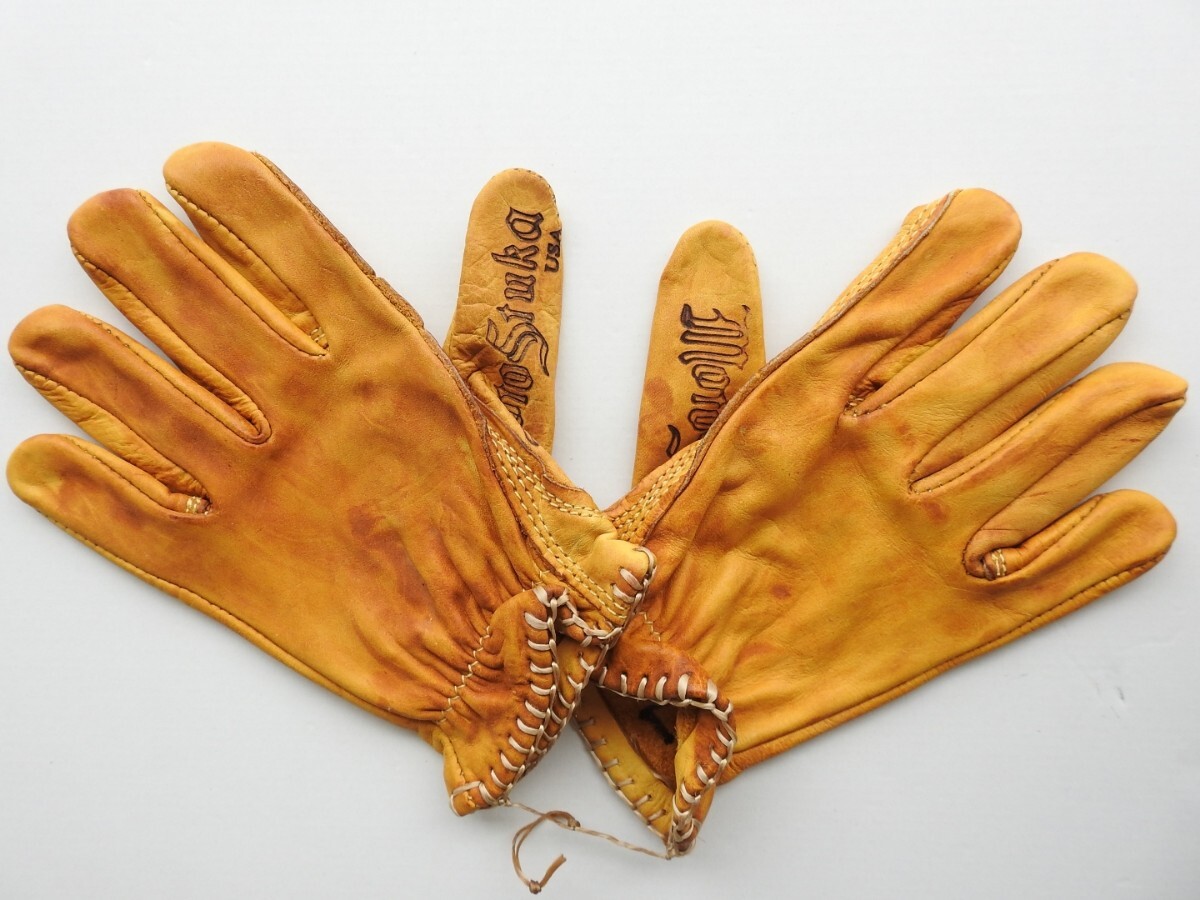 新品未使用MotoStuka Shanks Gloves Bronze Lサイズ_画像1