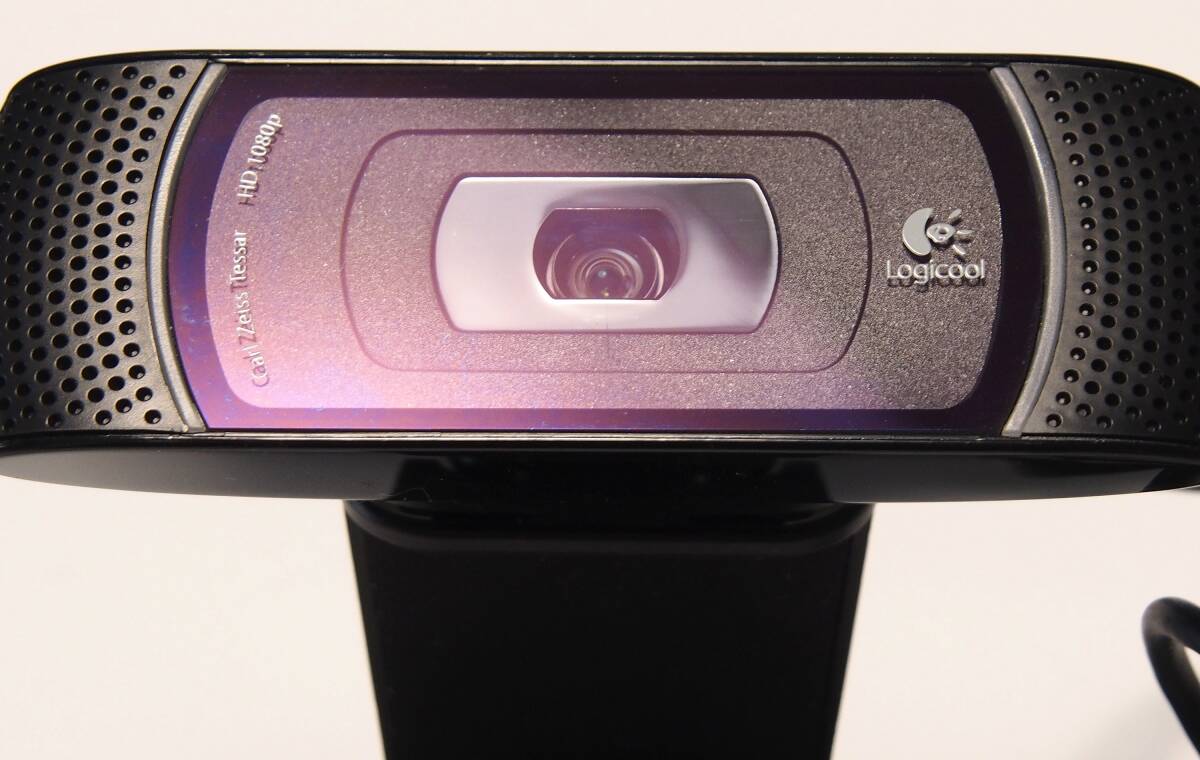★LOGICOOL HD プロ ウェブカム 500万画素 カールツァイス社製レンズ採用 C910 _目立つキズは無いです