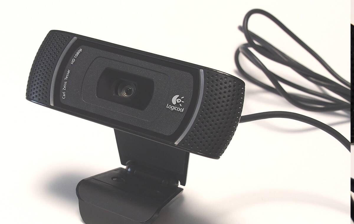 ★LOGICOOL HD プロ ウェブカム 500万画素 カールツァイス社製レンズ採用 C910 _画像4