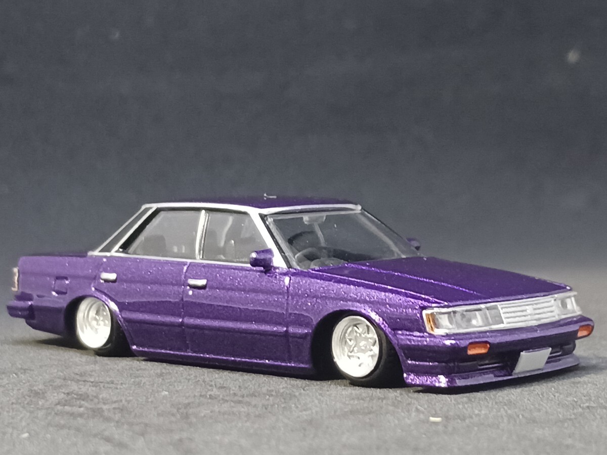 * Aoshima /gla tea n( approximately 1/64)* Toyota * Mark X(X70/ purple meta)* loose / small scratch have * dream shop NB032*