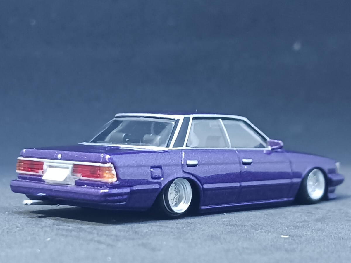 * Aoshima /gla tea n( approximately 1/64)* Toyota * Mark X(X70/ purple meta)* loose / small scratch have * dream shop NB032*