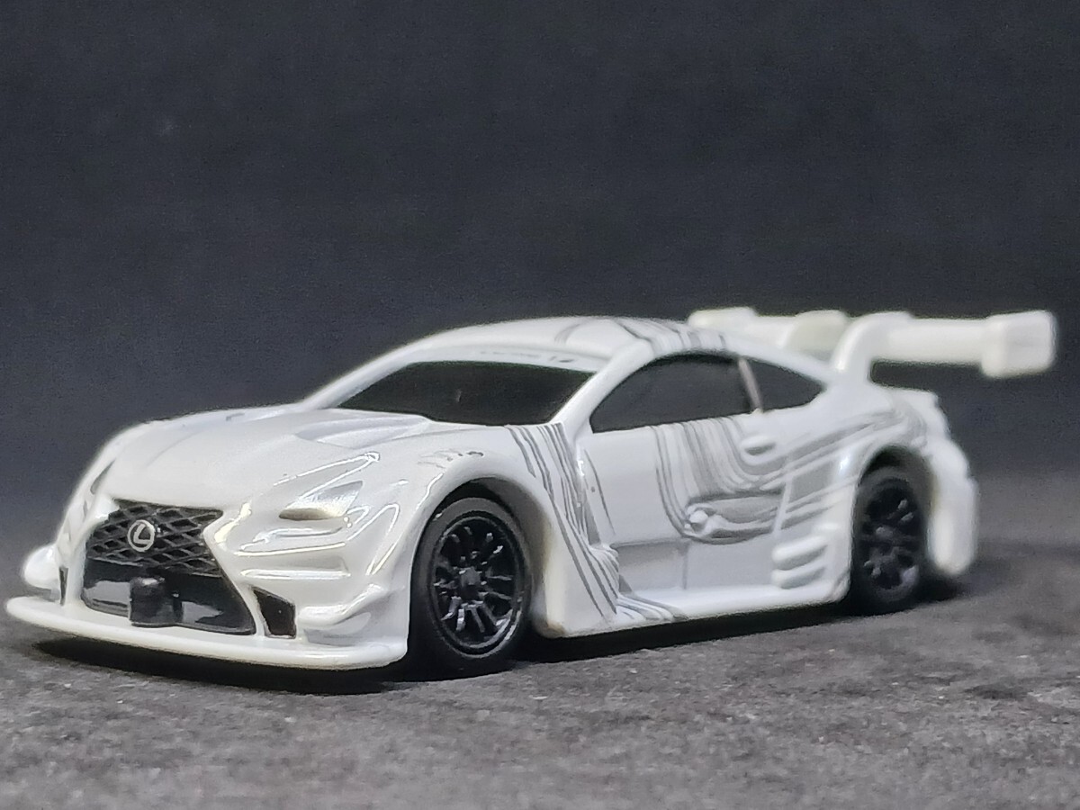 ◆トミカプレミアム(1/63)◆レクサス・RCF・GT500(白&銀)◆箱なし/ルース/傷少良品★夢屋TP042★_画像1