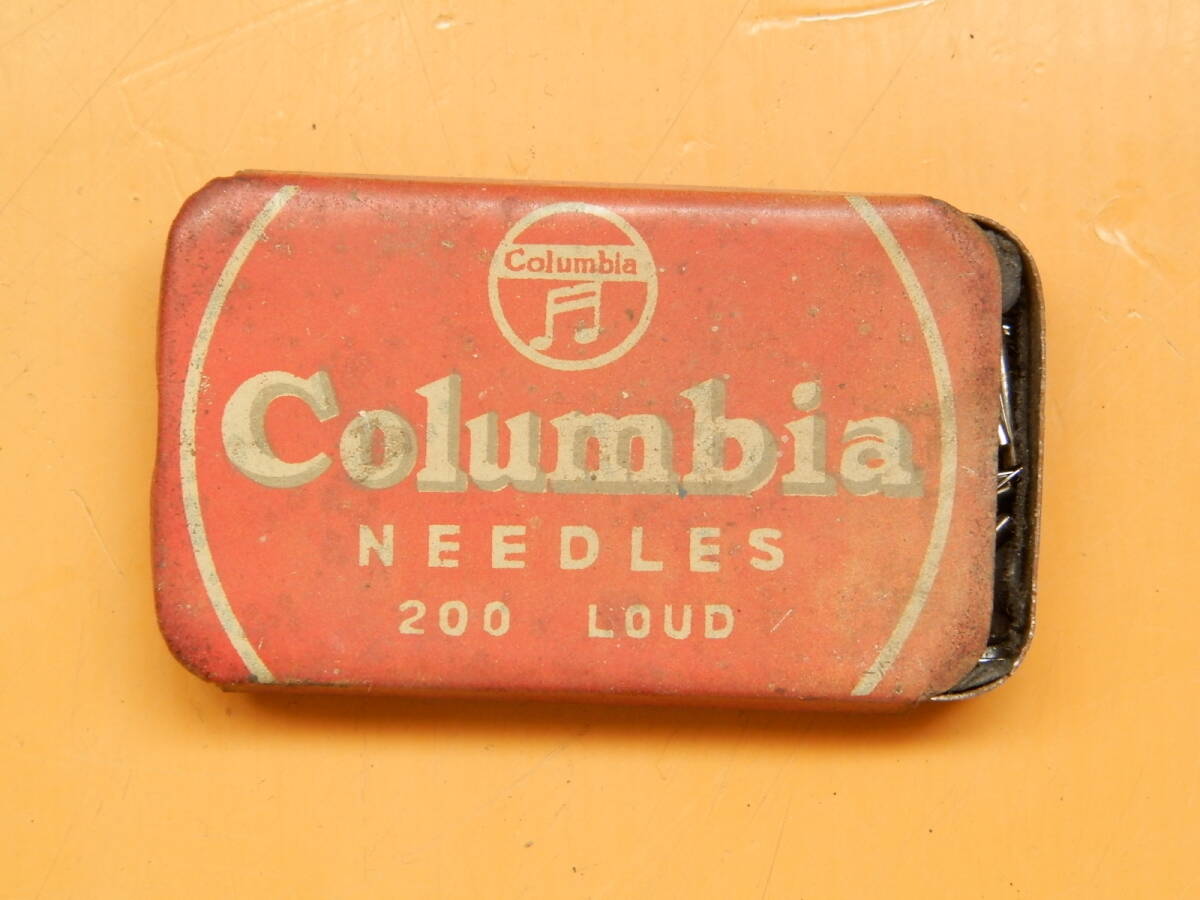 コロムビア　COLUMBIA　　蓄音機針ケース　針付　その3　　古論美亜