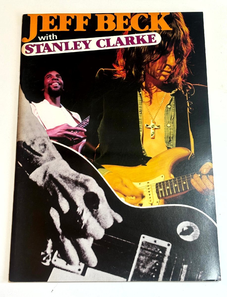 ジェフベック JEFF BECK with STANLEY CLARKE JAPAN TOUR '78 ツアーパンフレットの画像1