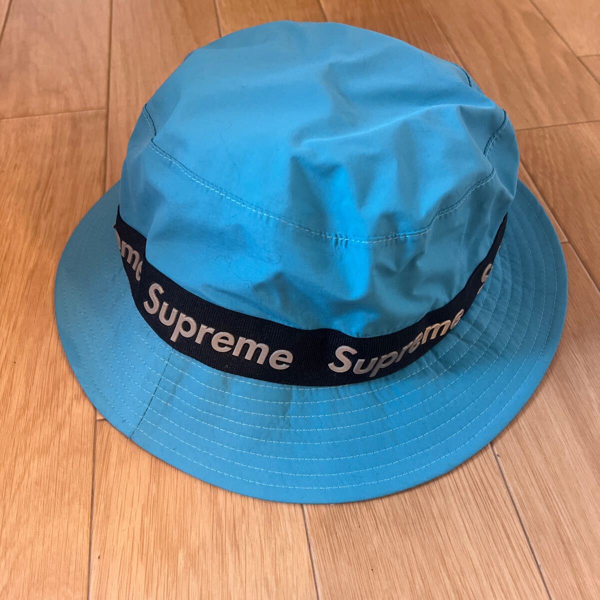 Supreme Taped Seam Crusher TEAL M/L シュプリーム　ハット_画像1