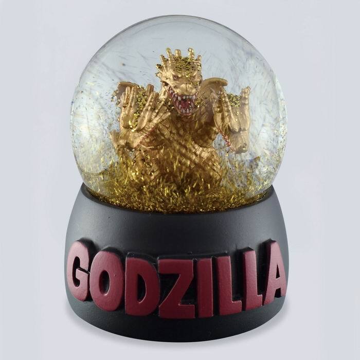  Godzilla H snow dome King Giddra gold dust . Mai .! miscellaneous goods interior / four Cart [ new goods ]