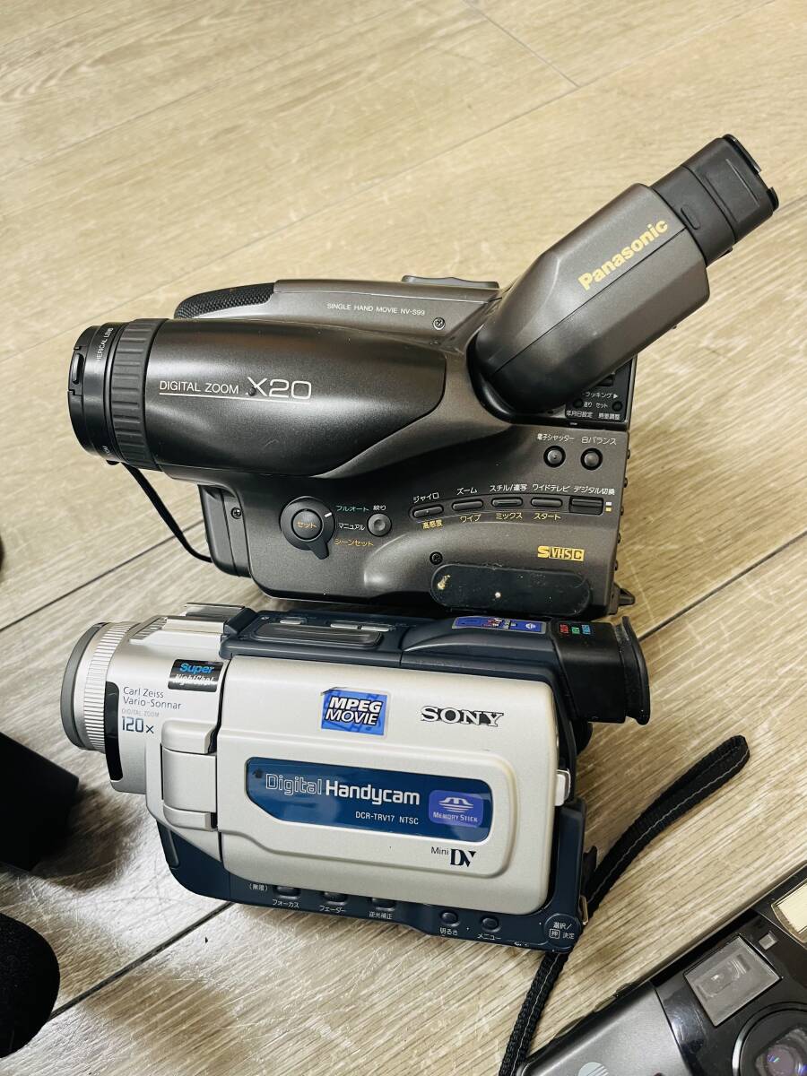 ★1円～　一眼レフ、デジタルカメラ、ビデオカメラ　19点まとめ　Cannon/キャノン PENTAX/ペンタックス Nikon/ニコン など　付属品付き_画像5