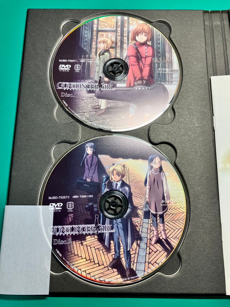 GUNSLINGER GIRL DVD-BOX ガンスリンガー・ガール DVD GUNSLINGER GIRL DVD-BOX ガンスリンガー・ガール DVD