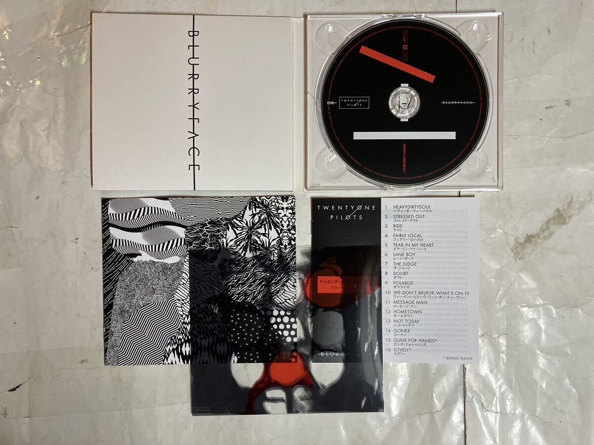 CD 初回生産限定盤 帯付 Twenty One Pilots Blurryface トゥエンティ・ワン・パイロッツ ブラーリーフェイス WPCR-16449_画像4