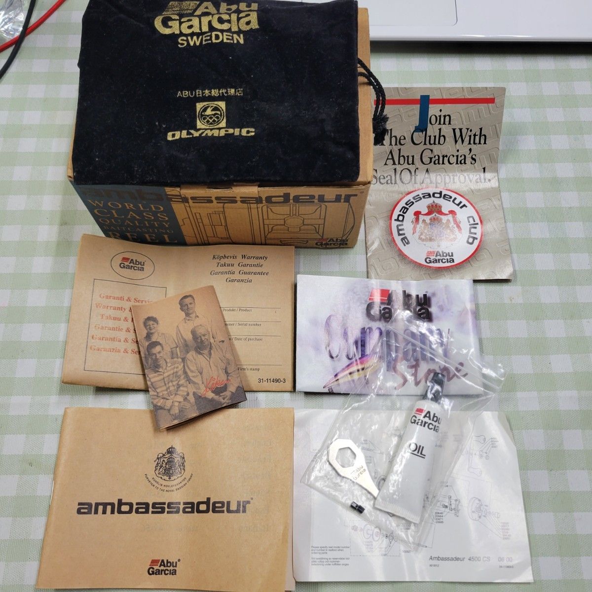 アブガルシア アンバサダー 4500CS グリーン Abu Garcia アブガルシア アンバサダー 4500CS グリーン Abu Garcia