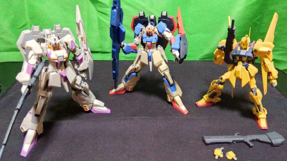 バンプレスト S.C.M.EX スペシャルクリエイティブモデル Ζガンダム 2種類 &百式 3個セット BANPRESTO グリーンダイバーズ MG HG ガンプラ_画像1