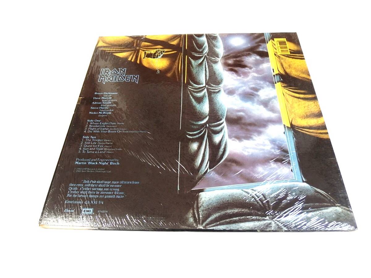 アイアン・メイデン / 頭脳改革 輸入盤　IRAN MAIDEN / PIECE OF MIND / LP レコード_画像2