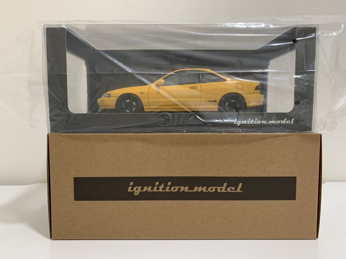 イグニッションモデル 1/18 ホンダ インテグラ Honda INTEGRA (DC2) TYPE R Yellow IG3059 タイプR ignition modelの画像6