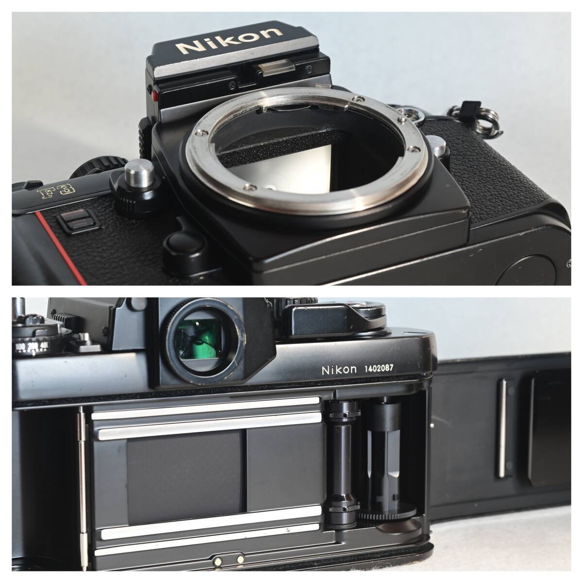試写確認済み Nikon F3 ボディ アイレベルファインダー　フラッグシップ機　正常動作品_画像7