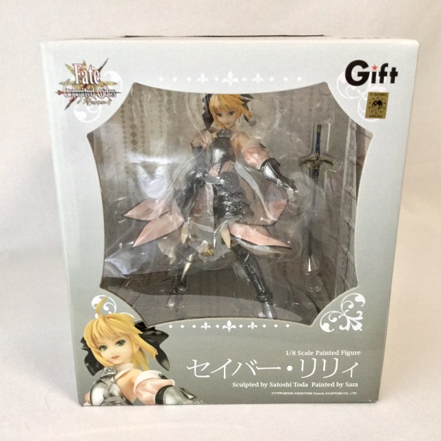 未開封 Gift ギフト Fate/unlimited codes セイバー・リリィ 1/8 戸田聡 夢のカグツチノ公国 正規品 グッドスマイルカンパニー 配送80㎝_画像2