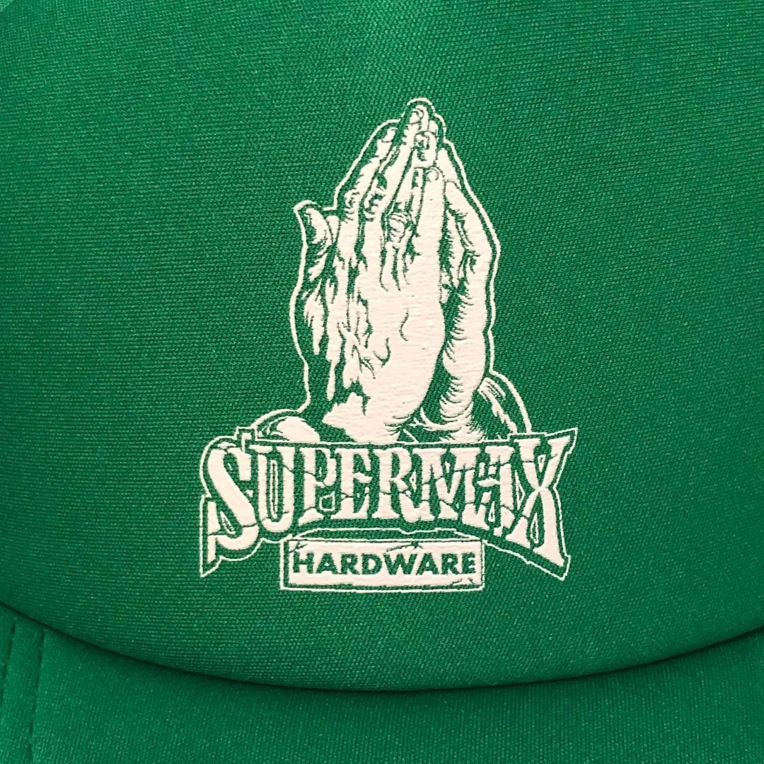 *SUPERMAX HARDWARE super Max sticker attaching! Tracker cap green Los Angeles Streetbrandchi car noLowrider